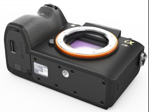 sony alpha 9 with three lenses 3D 模型