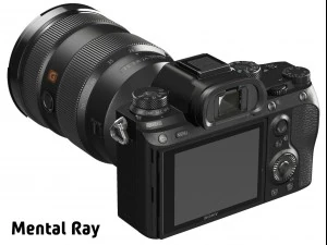 sony alpha 9 com tr&ecirc;s lentes Modelo 3D