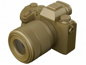 sony alpha 9 com tr&ecirc;s lentes Modelo 3D