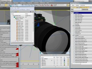 sony alpha 9 com tr&ecirc;s lentes Modelo 3D