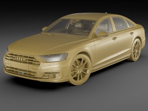 audi a8 and a8l 3D Модель