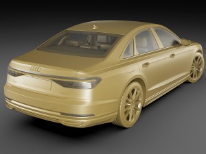 audi a8 and a8l 3D Модель