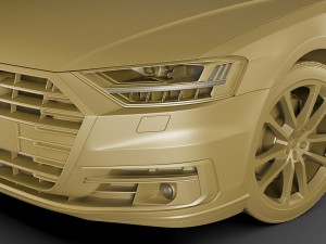 audi a8 and a8l 3D Модель