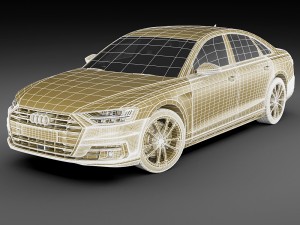 audi a8 and a8l 3D Модель
