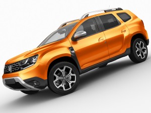 dacia duster 2018 Modelo 3D