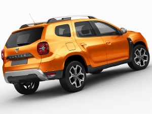 dacia duster 2018 Modelo 3D