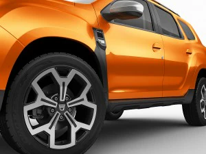 dacia duster 2018 3D Model