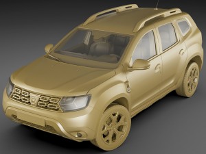 dacia duster 2018 Modelo 3D