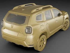 dacia duster 2018 3D Model