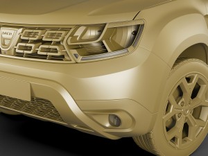 dacia duster 2018 Modelo 3D