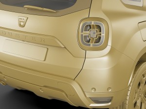 dacia duster 2018 Modelo 3D