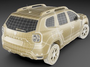 dacia duster 2018 Modelo 3D