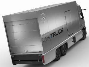 mercedes urban etruck 3D 模型