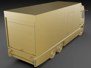 mercedes urban etruck 3D Model