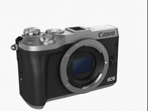 canon eos m6 Modelo 3D
