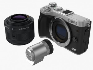 canon eos m6 Modelo 3D