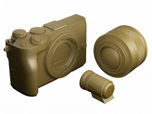 canon eos m6 Modelo 3D