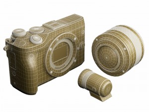 canon eos m6 Modelo 3D