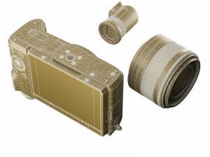 canon eos m6 Modelo 3D