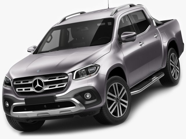 mercedes-benz x-class 3D Model .c4d .max .obj .3ds .fbx .stl .blend 
