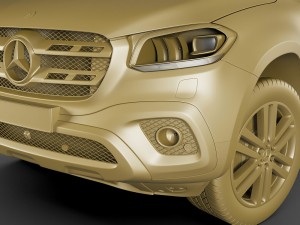 mercedes-benz x-class 3D Model
