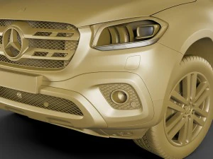 mercedes-benz x-class 3D Model