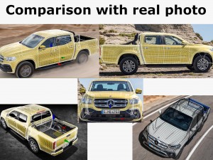 mercedes-benz x-class 3D Model