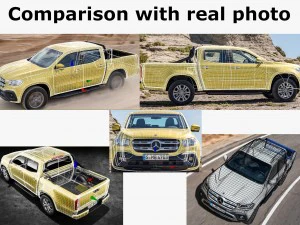mercedes-benz x-class 3D Model