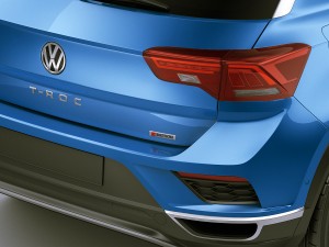 vw t-roc 2018 Model 3D