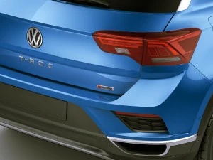vw t-roc 2018 3D Model