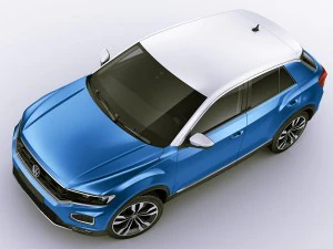 vw t-roc 2018 3D Model