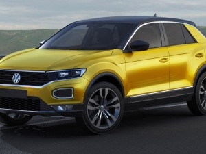 vw t-roc 2018 Model 3D