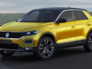vw t-roc 2018 3D Model
