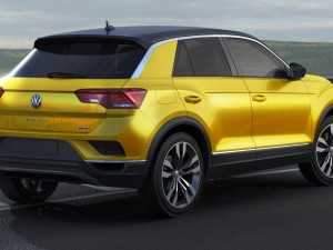 vw t-roc 2018 Model 3D