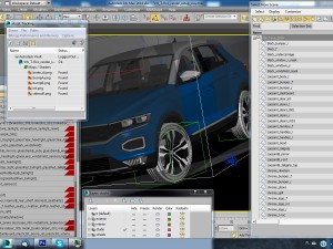 vw t-roc 2018 Model 3D