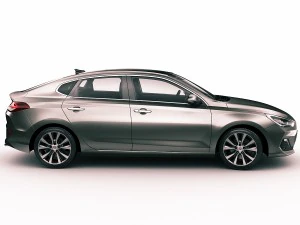 hyundai i30 fastback 2018 3D Model