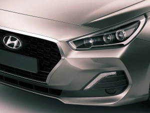 hyundai i30 fastback 2018 3D Model