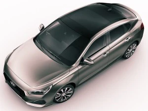 hyundai i30 fastback 2018 3D Model