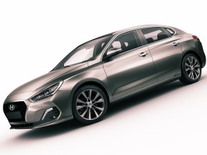 hyundai i30 fastback 2018 Modèle 3D