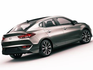 hyundai i30 fastback 2018 3D Model