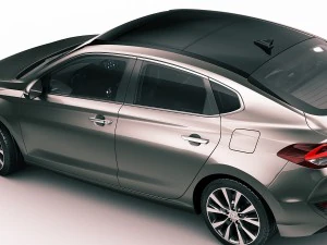 hyundai i30 fastback 2018 3D Model