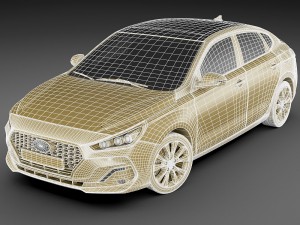 hyundai i30 fastback 2018 Modèle 3D
