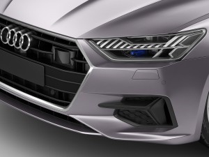 audi a7 sportback 2018 Model 3D