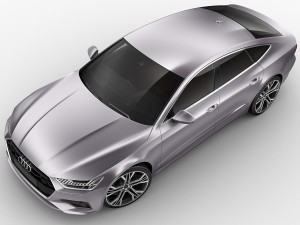 audi a7 sportback 2018 Model 3D