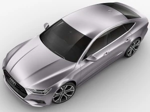 audi a7 sportback 2018 3D Model