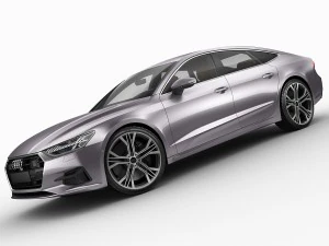 audi a7 sportback 2018 3D Model