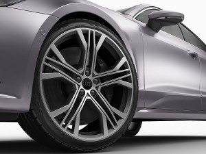audi a7 sportback 2018 Model 3D