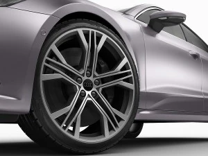 audi a7 sportback 2018 3D Model