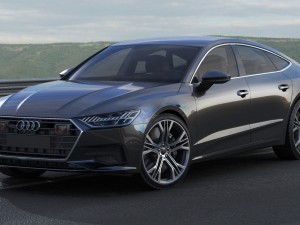audi a7 sportback 2018 Model 3D