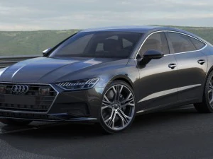 audi a7 sportback 2018 3D Model